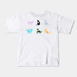 Cat Mom Kids T-Shirt